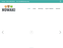 Tablet Screenshot of kabaretnowaki.pl